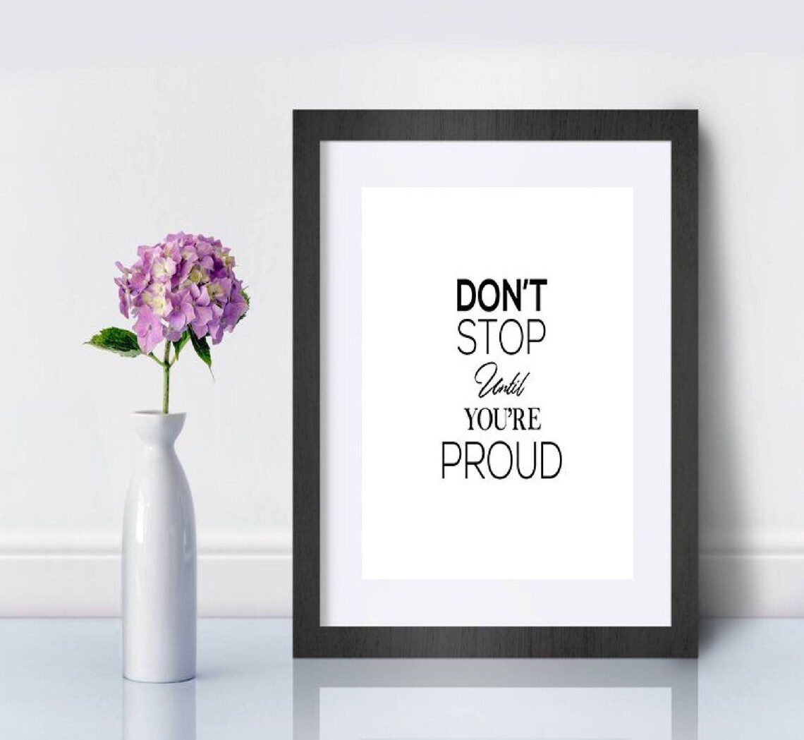 Inspirational Print 13 Printable Wall Art, Inspirational Quotes ...