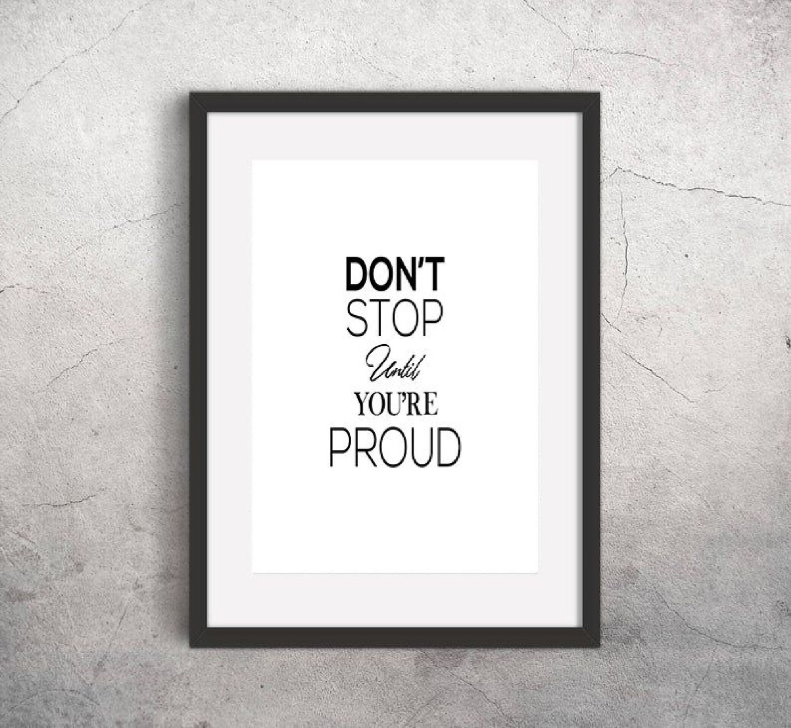 Inspirational Print 13 Printable Wall Art, Inspirational Quotes ...