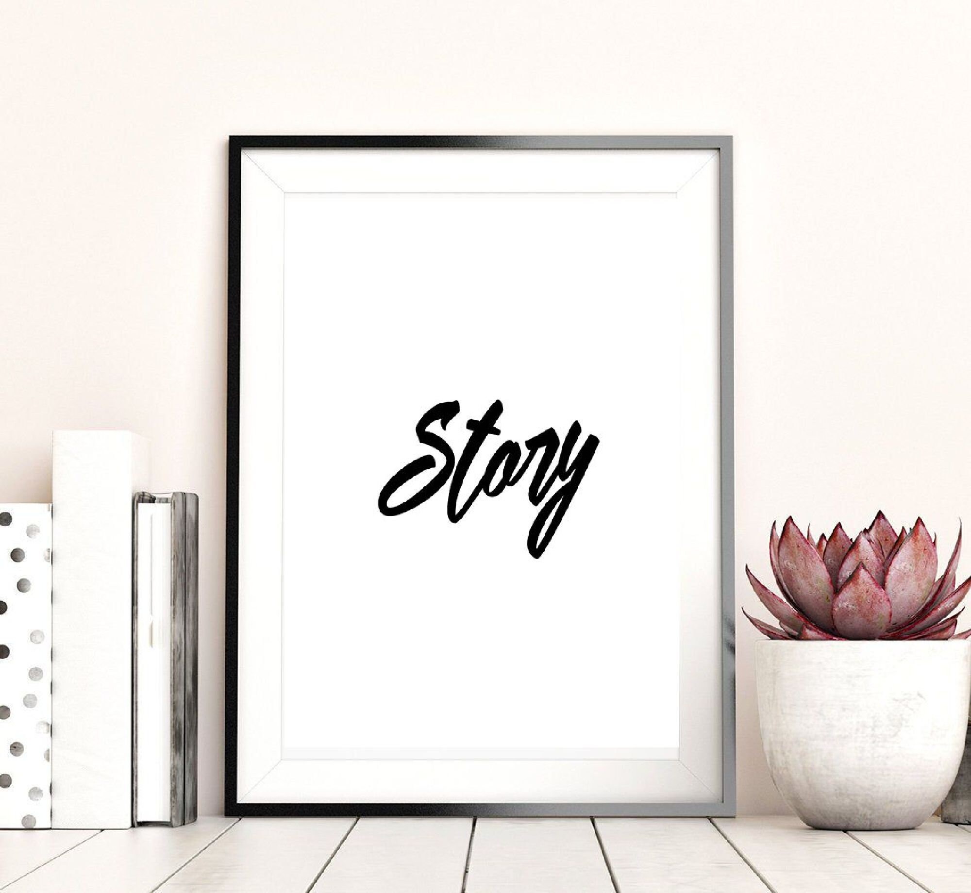 Inspirational Word 21 Printable Wall Art Inspirational | Etsy