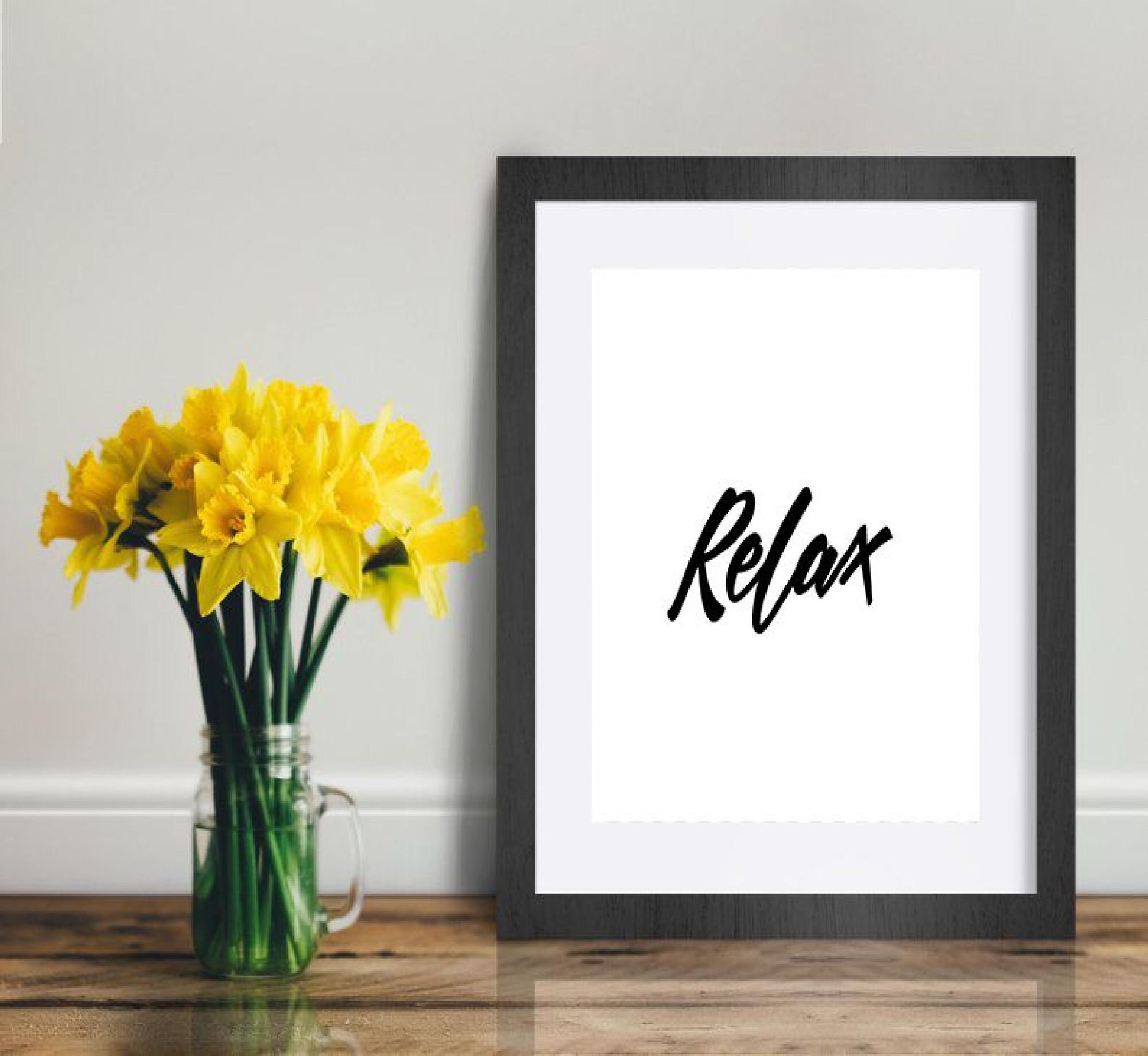Inspirational Word 8 Printable Wall Art Inspirational | Etsy