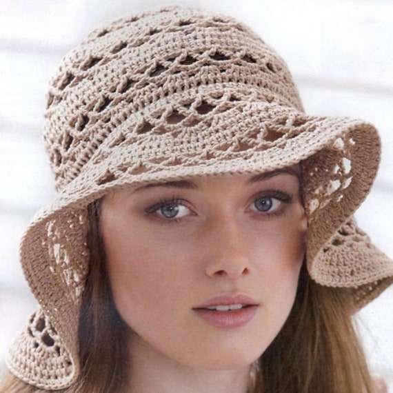 crochet summer hat for girl
