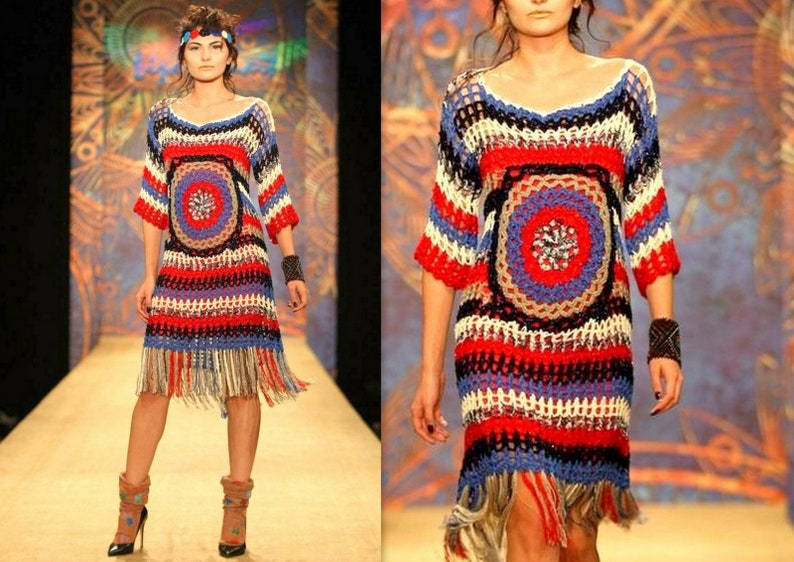 african print beach cover up
