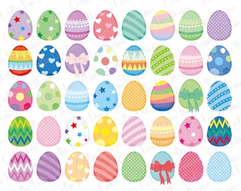 Easter Egg Clipart, Easter clip art (CG213)