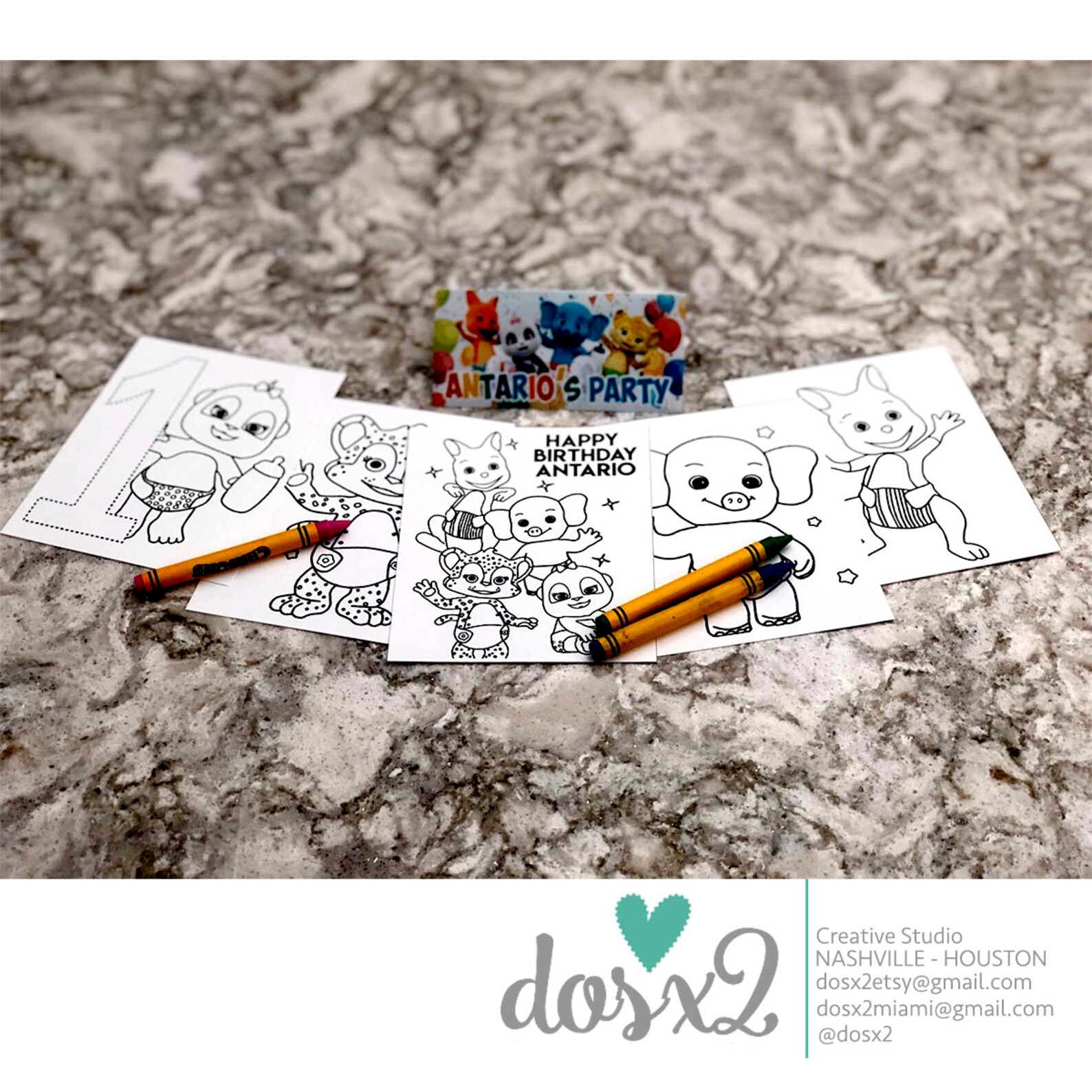 Word Party Coloring Sheets 12 | Etsy