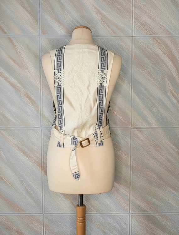 Junior Gaultier  Vest in cotton, geometric animal… - image 7