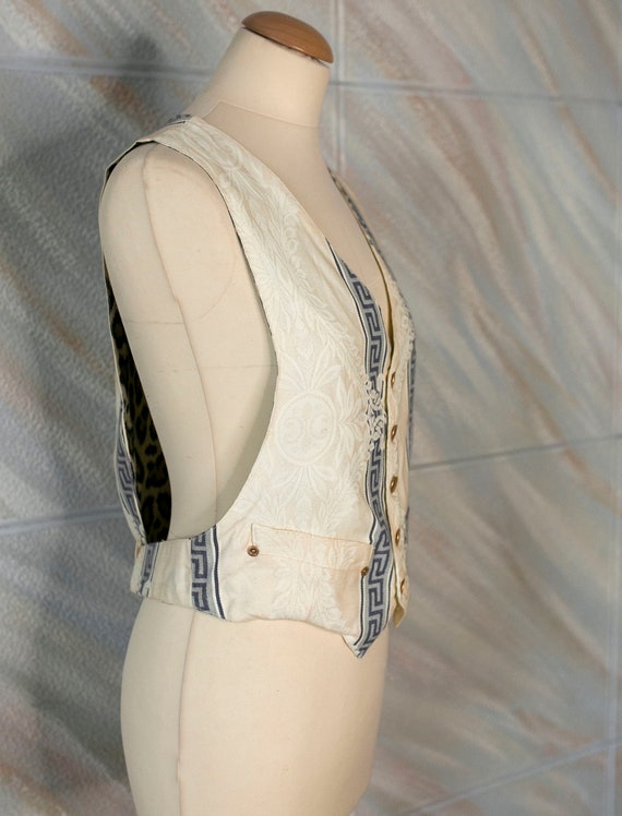 Junior Gaultier  Vest in cotton, geometric animal… - image 6