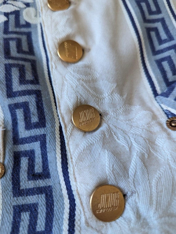 Junior Gaultier  Vest in cotton, geometric animal… - image 9