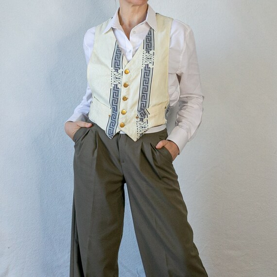 Junior Gaultier  Vest in cotton, geometric animal… - image 2
