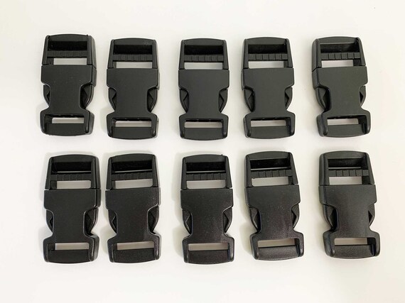 10-1 Inch Pink Contoured Side Release Plastic Buckles YKK