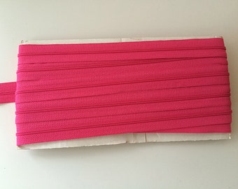 10 yards HOT PINK YKK Nylon Zipper chain 45CF 5/8 inch