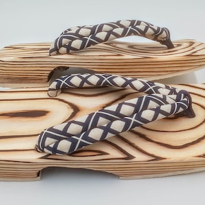 Geta for mens'  (Larger Size) Vintage KOUSHI motif
