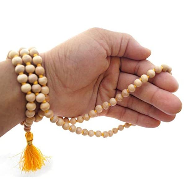 TULSI MALA (Rosary) / BEADS - string of beads that are traditionally used for prayer and meditative/mantric practices