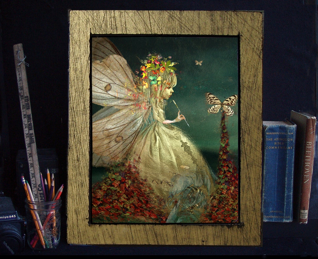 Fairy 17x14/ Matted/ Original/ Limited Edition/ Art /mixed - Etsy