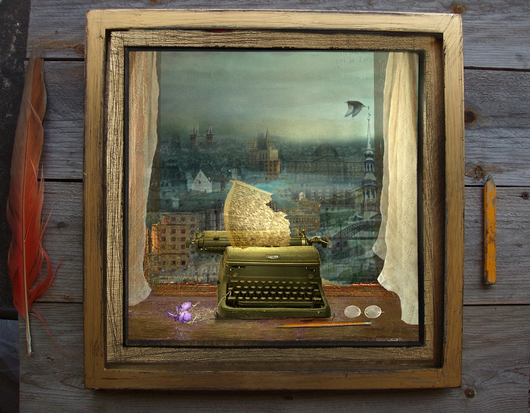 Missing Home10x10 Framed/limited Edition Art/digital Art/mixed Media ...