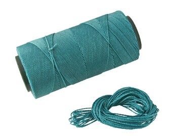 Macrame Waxed Cord 10 Yards - 9 Meters Macrame String Waxed Polyester Beading Cord 1mm Thread Craft supply Jewelry Making Diy Macrame