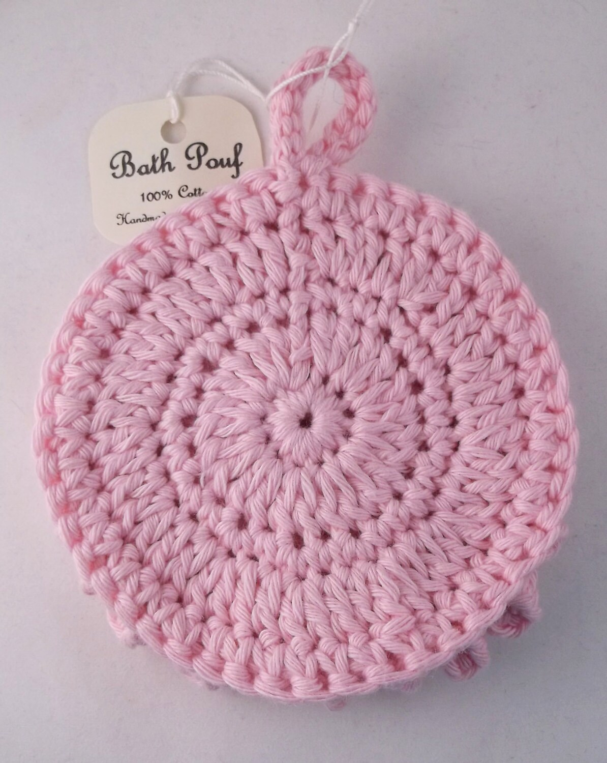 Bath Pouf Wash Cloth Spa Set Shower Etsy