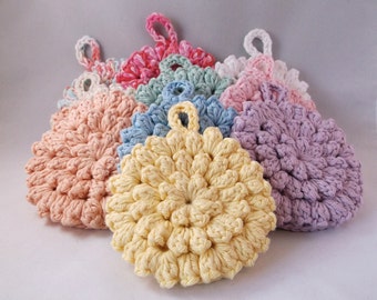 Bath pouf, wash cloth, spa set, shower