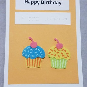 Braille Birthday Cards image 1