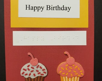 Braille Birthday Cards