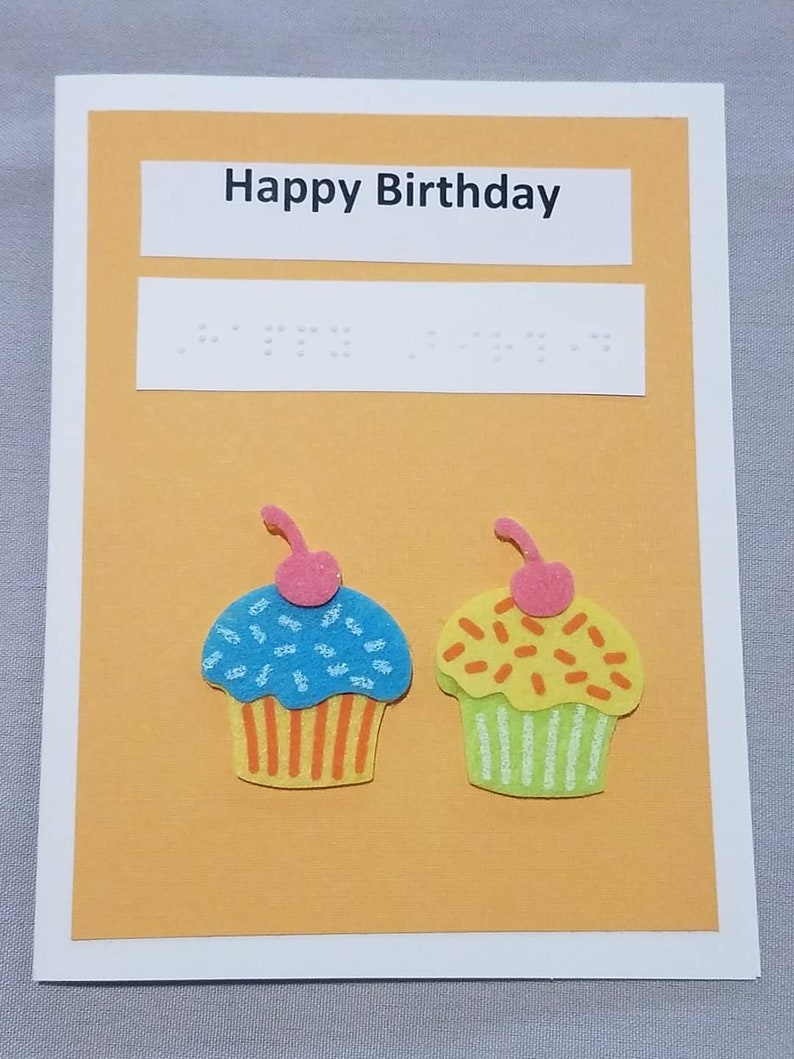 Braille Birthday Cards image 1