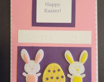 Braille Easter Cards
