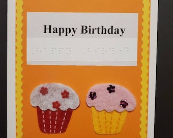 Braille Birthday Cards