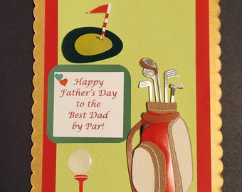 Father's Day Card: To the Best Dad by Par!