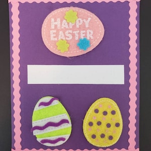 Braille Easter Cards