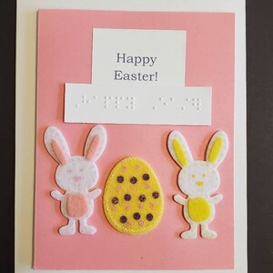 Braille Easter Cards