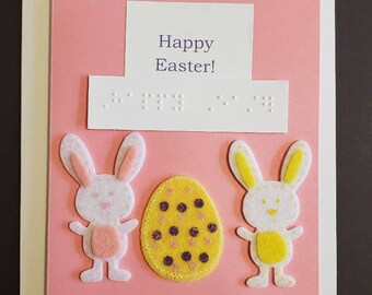 Braille Easter Cards