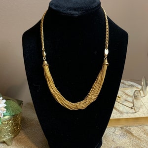 Vintage Sarah Coventry Multi-Strand Necklace