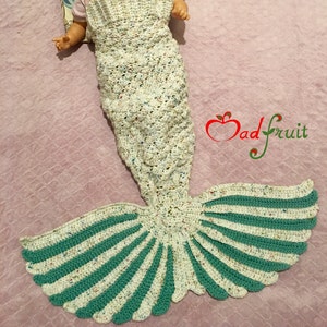 Baby Angel Wing Mermaid Fin crochet pattern