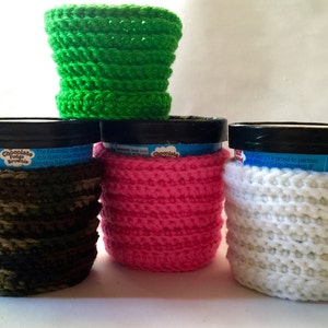 Pint sized Ice Cream Cozy Crochet Pattern
