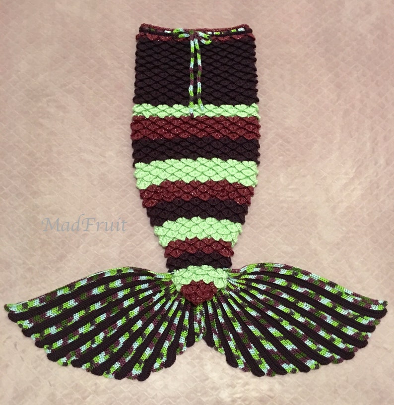 Angel Wing Mermaid Fin crochet pattern Etsy.de
