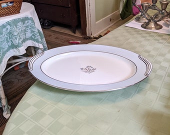 1954-69 Noritake MAVIS 13-7/8" X 10-1/4" Platter. Undamaged. Looks New! No Use Marks. Listing Several Serving Pieces. More Coming! INV#1765A
