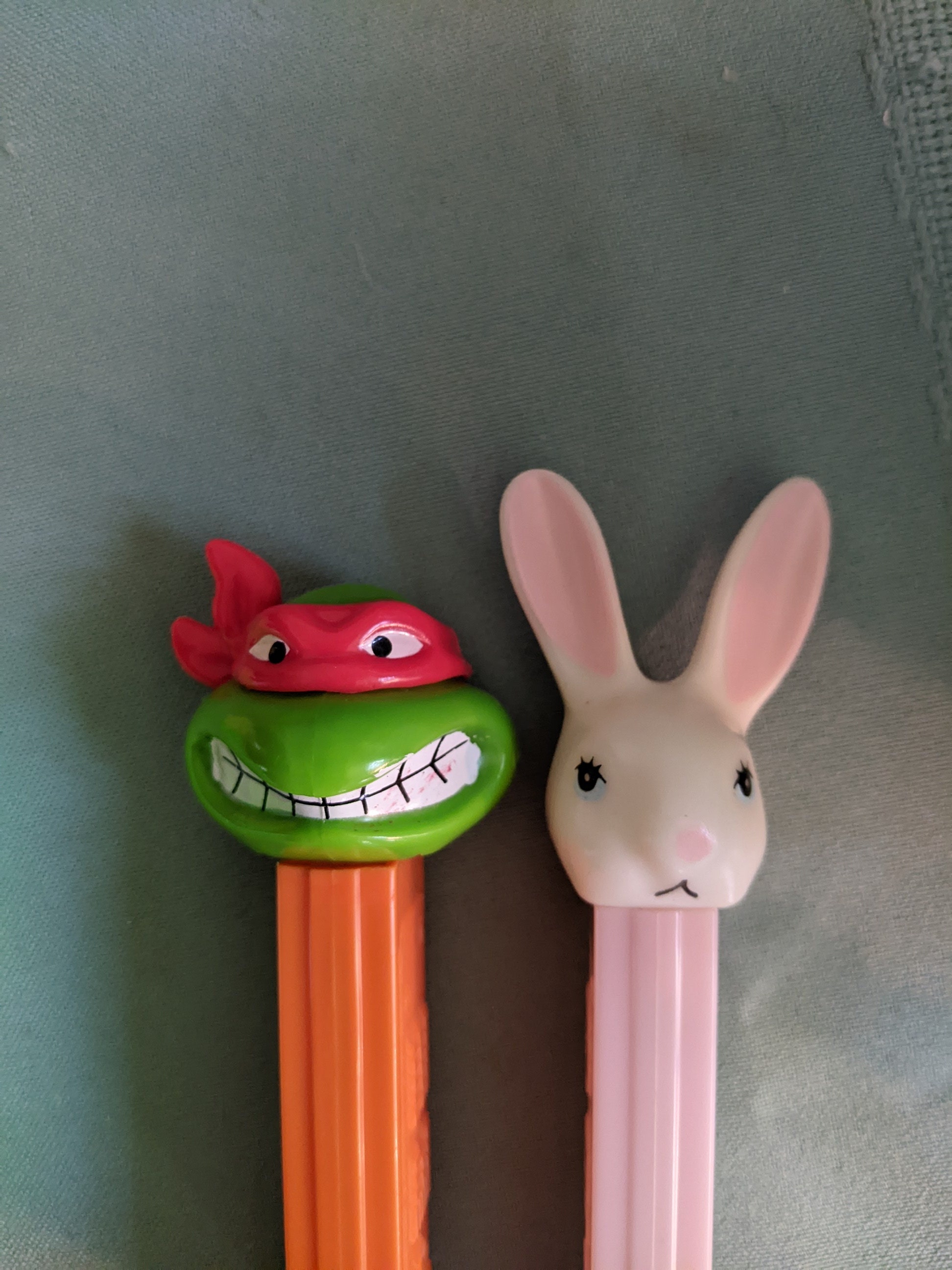 Ten (10) Misc. PEZ Dispensers Slovenia Made. All IN Great