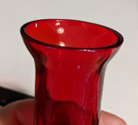 赤い陶器の花瓶 中型 花瓶 花器 一輪挿し 犬山焼 赤玉 : 尾関作十郎陶苑 - 通販