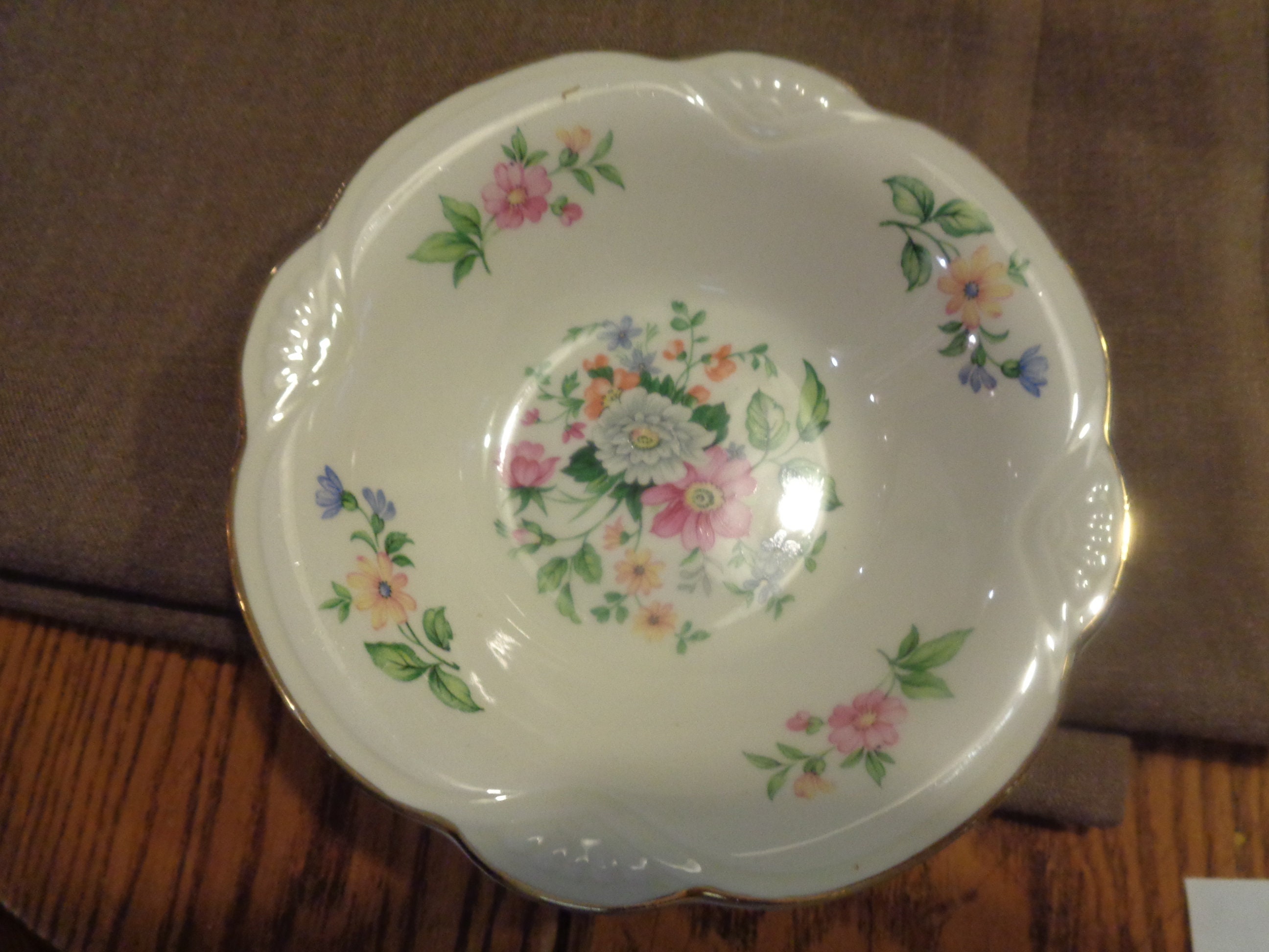 Ten Pieces 1940's Homer Laughlin Marigold Shape 245 Etsy