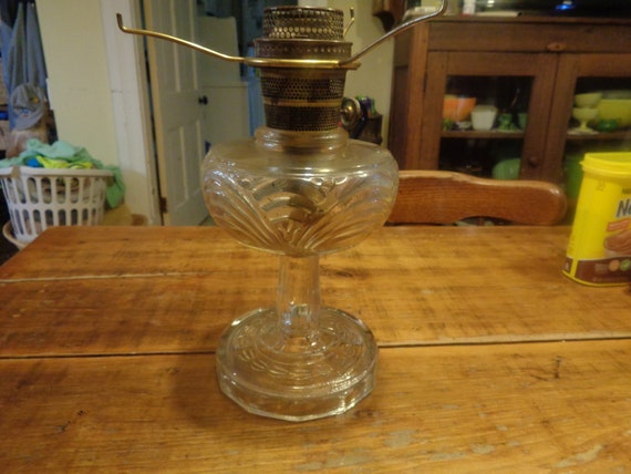 Aladdin Washington Drape Crystal Lamp Model B Correct Burner Etsy