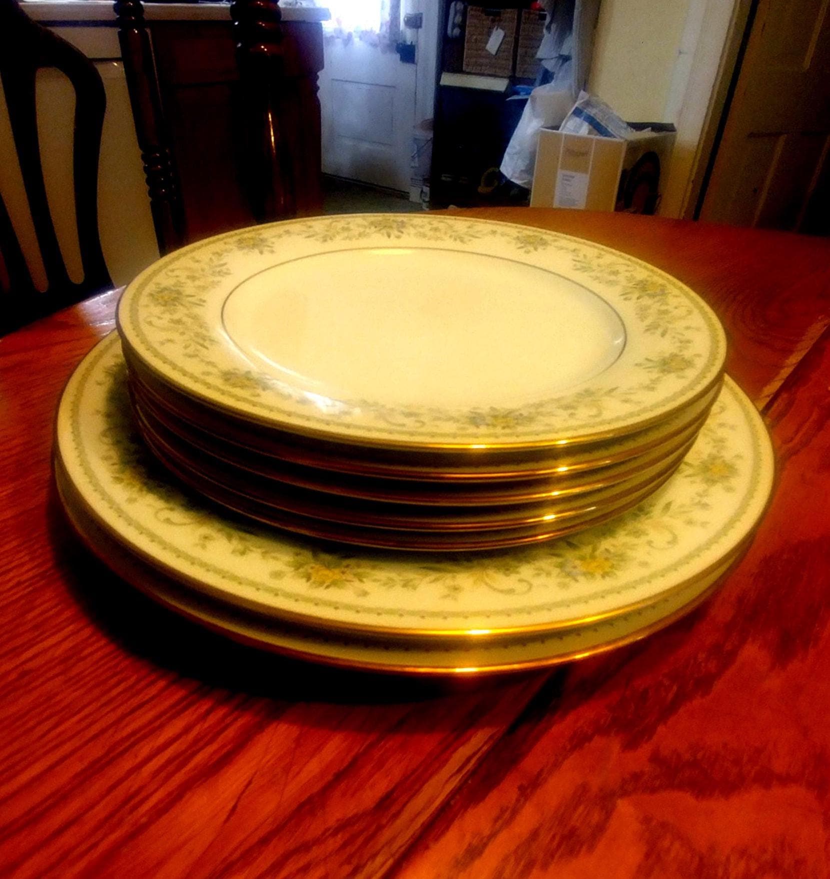 Vintage china with yellow flowers dinnerware - Etsy 日本