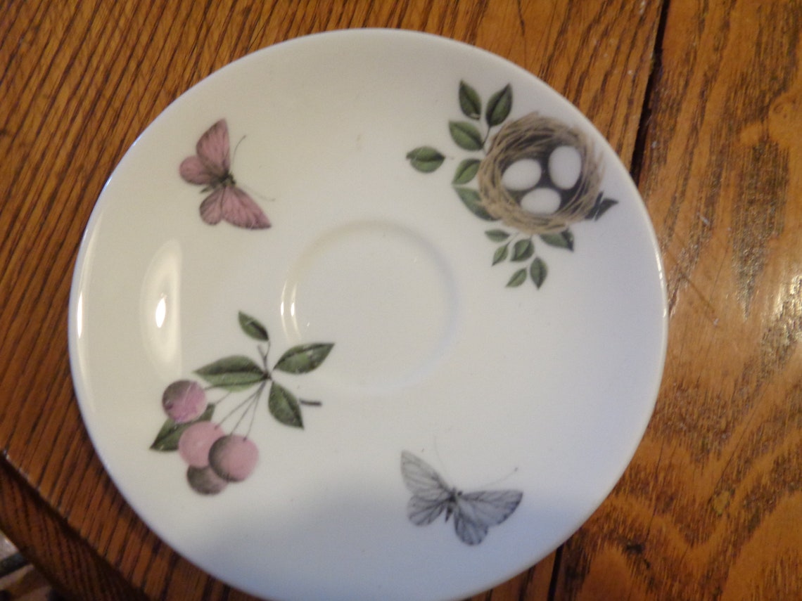 Queensberry Fine Bone China Demitasse Cup and Saucer. Plums Etsy