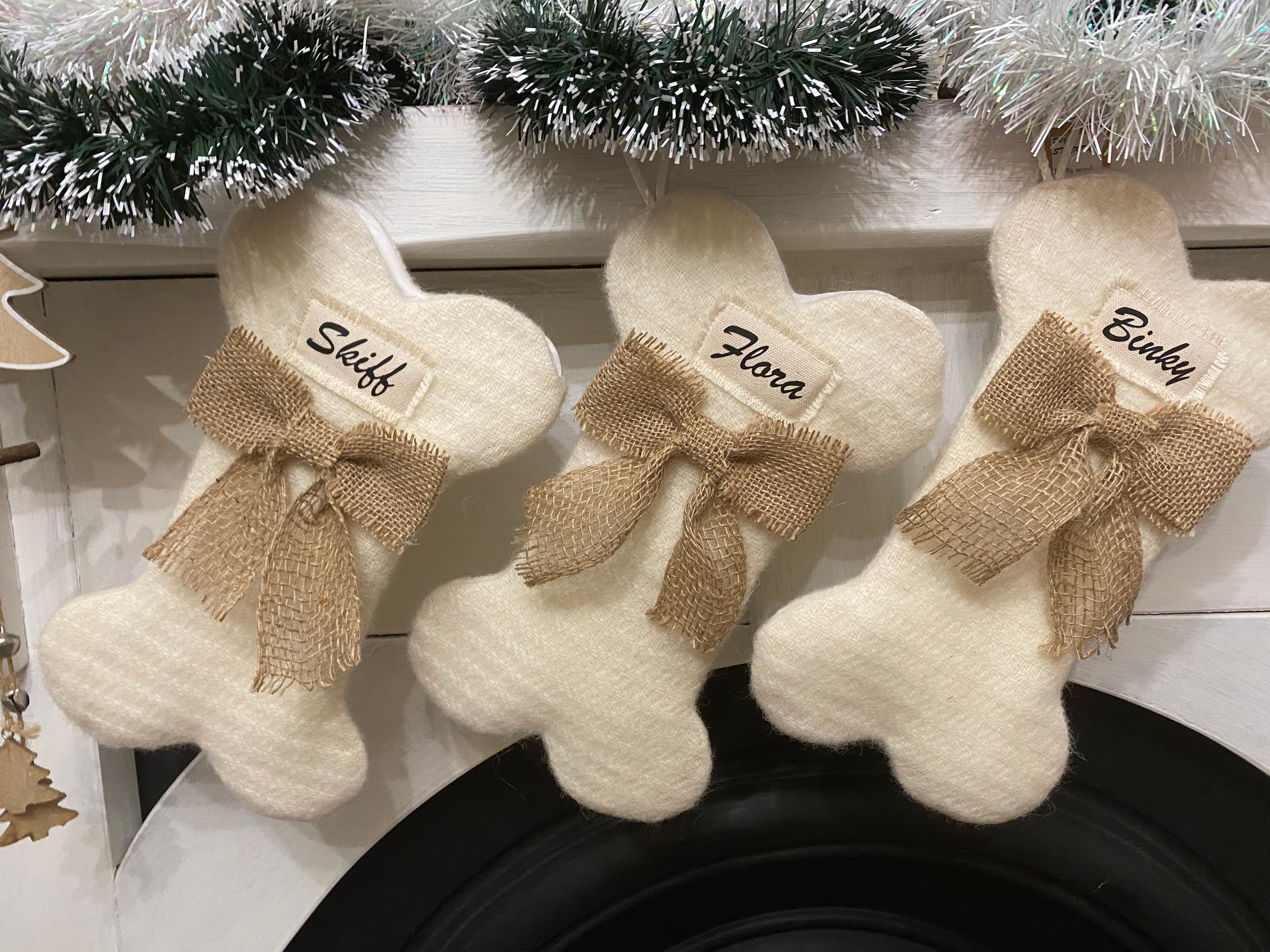Dog Christmas stockings, personalized pet stockings, dog stocking, cat stockings, pet Christmas stocking, Christmas gift