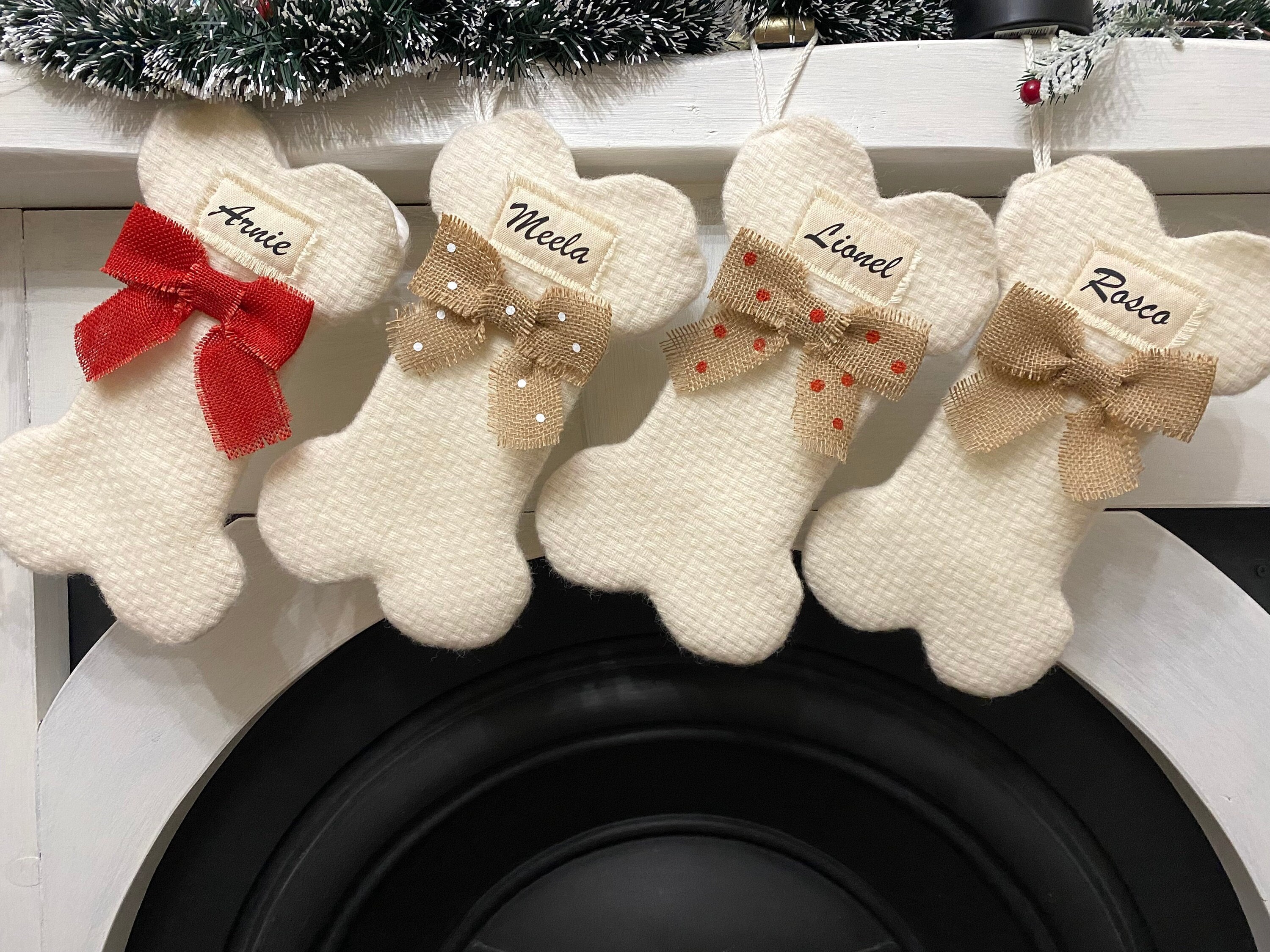 Dog Christmas stockings, personalized pet stockings, dog stocking, cat stockings, pet Christmas stocking, Christmas gift
