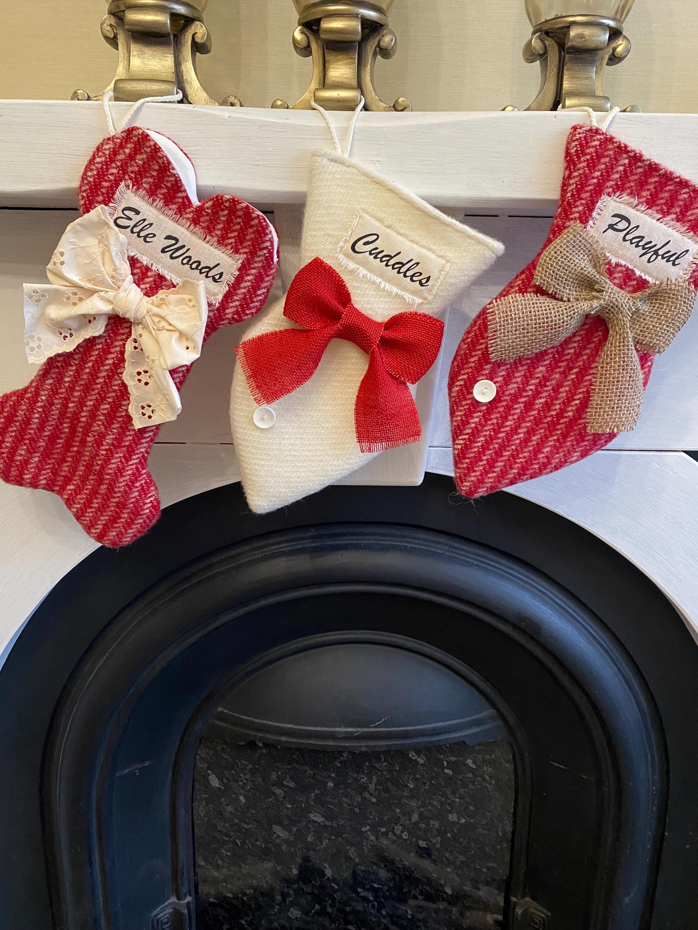 Dog Christmas stockings, personalized pet stockings, dog stocking, cat stockings, pet Christmas stocking, Christmas gift