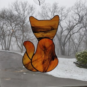 Calico Cat Suncatcher