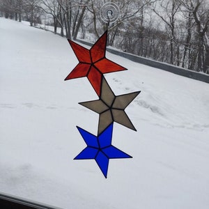 Red White and Blue Stars