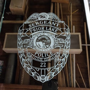 Custom Etched Mirror