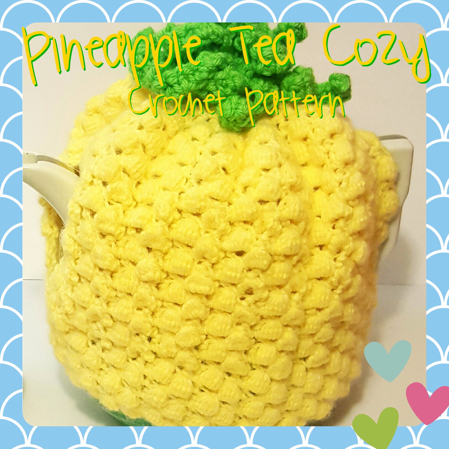 30 Tea Cozy Crochet Patterns for Teapots, Gifts, and Kitchen Decor 10 Retro Pineapple Tea Cozy