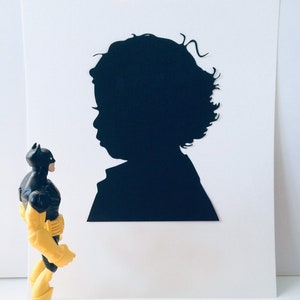 Custom Hand-Cut Silhouette Portrait: Heirloom Fine Art