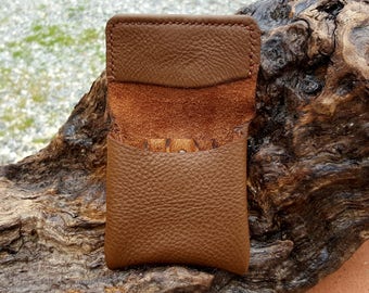 Case for Toscanelli - Case for cigars - Leather case for cigars - Leather cigar case - Handmade leather cigar case.